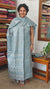 Ice Blue Slub Cotton Suit