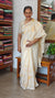 Pastel Yellow Silky Kota Embroidered Saree - 8023