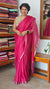 Hot Pink Printed Kota silk Saree - KTS3