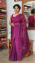 Wine shade Kota Saree with Cutwork - 409M