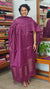 Light Plum Lined Noil Tussar Silk Suit