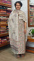 Pink and Green Block Printed Bhagalpuri Linen Suit