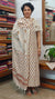 Mustard and Pink Block printed Bhagalpuri Linen Suit
