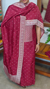 Maroon Banarasi Suit