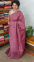 Mauve Net Kota Saree with Cutwork - 409M