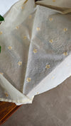 Canary Yellow Embroidered Kota Saree - RN233