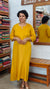 Mustard Modal Silk Kurti