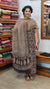 Black and Beige Cotton Suit with Kota Doria Dupatta