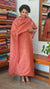 Dusty Peach Semi Tussar Silk Suit - EAY6 - 2