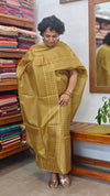 Mustard Green Noel Tussar Silk Suit - MNT4