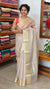Cream and Gold Tissue Kota Saree - 7V26