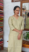 Linen Cotton Kurti
