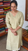 Linen Cotton Kurti