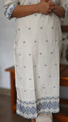 Linen Cotton Collared Kurti