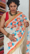 Painted Kerala Saree
