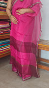 Magenta Kota Silk Saree - KTS3
