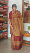 Mustard Beige Kota Silk Saree - KTS3 - 106PR