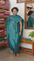 Peacock Green Tussar Silk Suit - PT18
