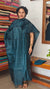 Deep Teal Blue Tussar Silk Suit - PT18