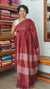 Maroon Semi Silk Saree - GC42