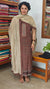 Brown Ajrakh Printed cotton Suit - XC33