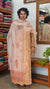 Peach Cotton Suit with Kota Doria Dupatta