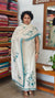 Cream and Gold Zari woven Suit - D3 - CSU7