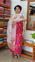Reddish Pink Floral Printed Kota Doria Suit - GD331