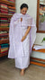 Lavender Cotton Applique Suit - MMC5