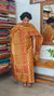Mustard Printed Tussar Silk Suit - TN293