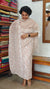 Nude Peach Embroidered Crushed Organza Suit - PFV4 - A1