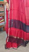 Red Printed Pure Kota Silk Saree - KTS3