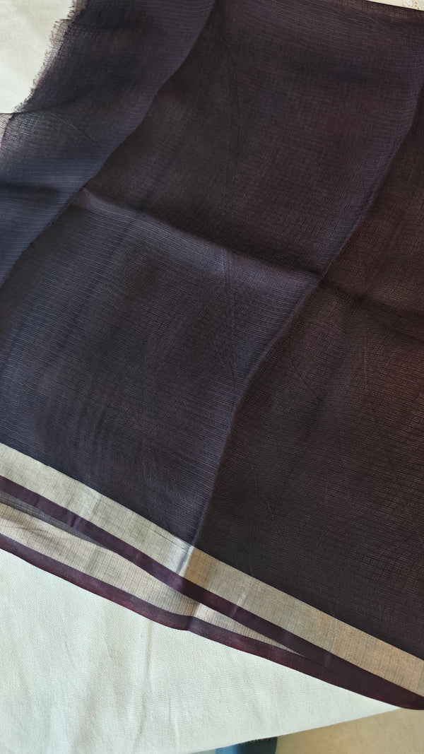 Red Printed Pure Kota Silk Saree - KTS3
