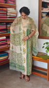 Viscose Modal Block Printed Suit