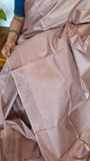 Rosye Beige Woven Noel Tussar Silk Saree - 34NU