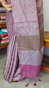 Muave Embroidered Kota Saree - 329N