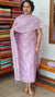 Lavender Chanderi and Organza Embroidered Suit - WL21