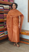 Rust Semi Silk Woven Suit - EW79A