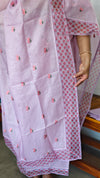 Lilac Kota Suit with Bead Work Yoke - K18X