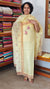 Canary Yellow Kota Suit with Bead Work Yoke - K18X