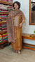 Brown Mustard linen cotton suit