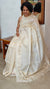 Off White and Light Beige Tussar Silk Saree with Cutwork Borders - AC65