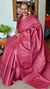 Deep Rose Semi Silk Saree - NU87