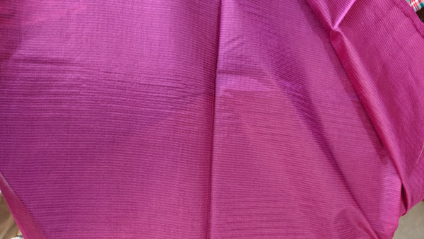Dark Pink Woven Semi Silk Saree - 3 - NU87