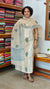 Light Beige and Blue Chanderi Suit - R299