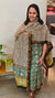 Maheshwari Green Blockprinted salwaar suit(3pcs set)