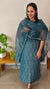 Turquoise kota doria suit