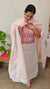 off white net kota suit