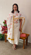 Embroidered kerala suit