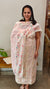 Off white and pink hakoba suit